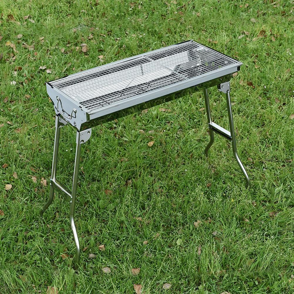 And Practical BBQ Grill Camping BBQ Stainless Steel Mesh