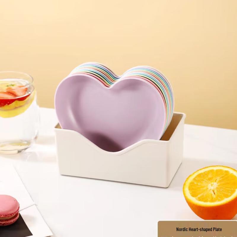 ZISIZ Heart-shaped Dining Bone Dish