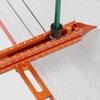 Portable Magnetic Scribing Tool Ruler Double Head Four Sided Scale Featuring Marking Tool Slide Rails Guiding Ruler