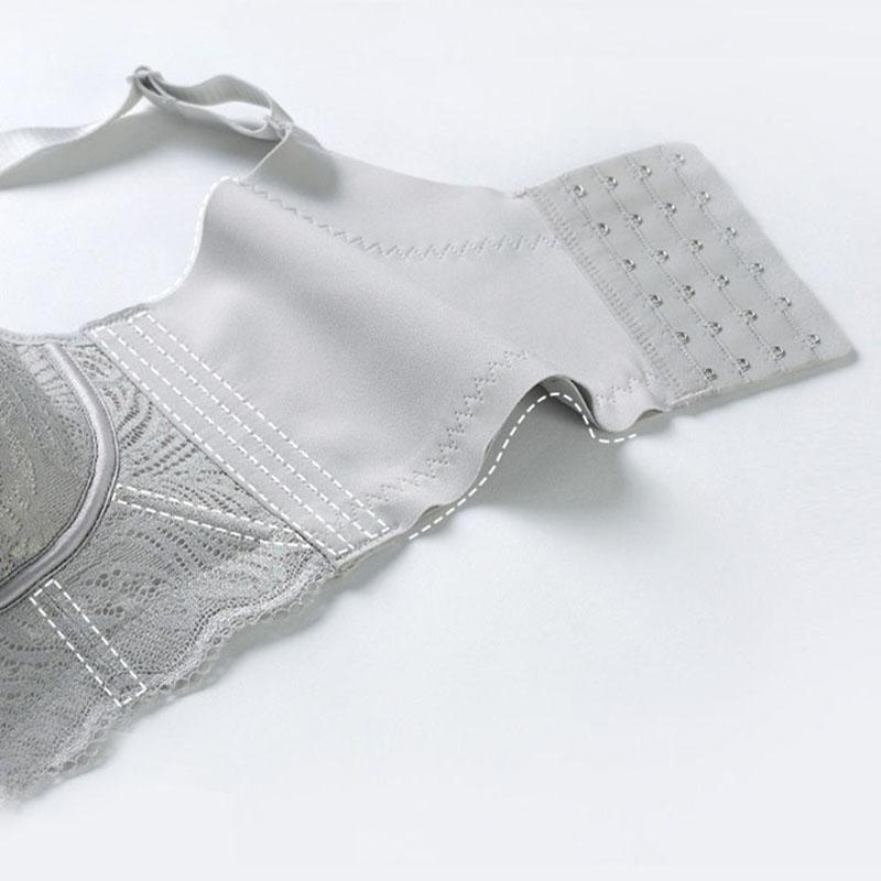 Sexig spets-bh Damer Push Up Bralette Plus Size D E Kupa Sensuella underkläder Samlande Tunn Fancy Underkläder