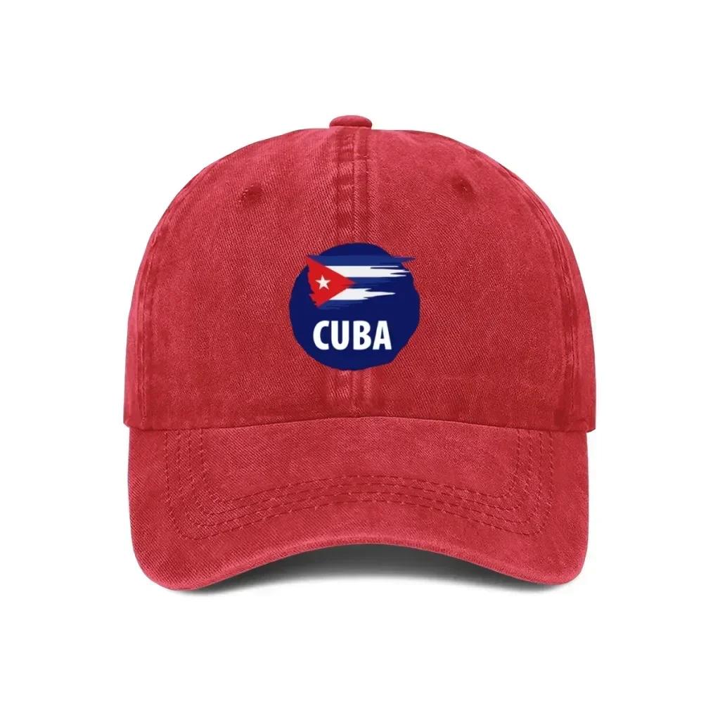 

Fashion CCuba Baseball Caps Women Unisex Snapback Cap Female Male Visors Sun Hat Unisex Adjustable Cotton Trucker Hats Adjustable
