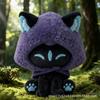 Peluche Omen Gatto Valorant Morbido Giocattolo Riempito Personaggio di Gioco Stile Seduto Fanmade Periferica Collezionabile per Fan di Gioco Bambola di Peluche