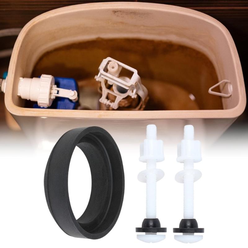 Foam Rubber Seal Rings Leak Proof Strong Plastic Corrosion Resistant Bathroom Hardware Fitting for Toilet Tank Screw