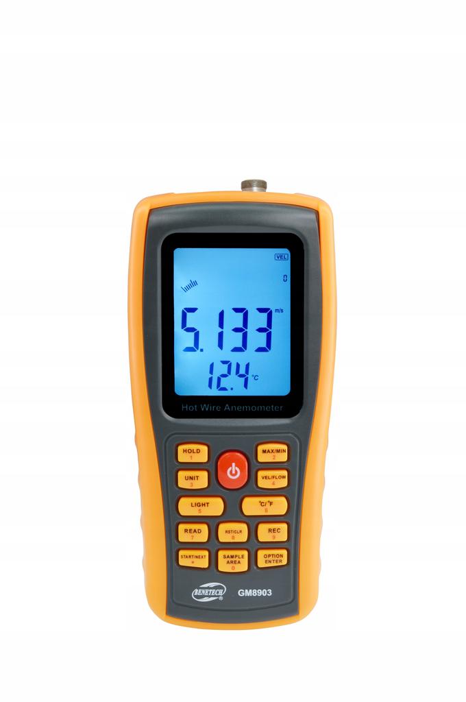 Anemometer Thermo Anemometer Wind Meter Speed Measurement With Thermocouple K