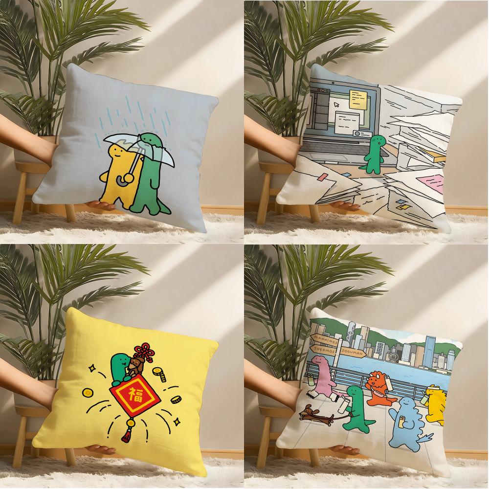 J-joguman Art Pillow Case Pillowcase, Double-sided Printed, Sofa Cushion, Bedroom Headboard Pillow