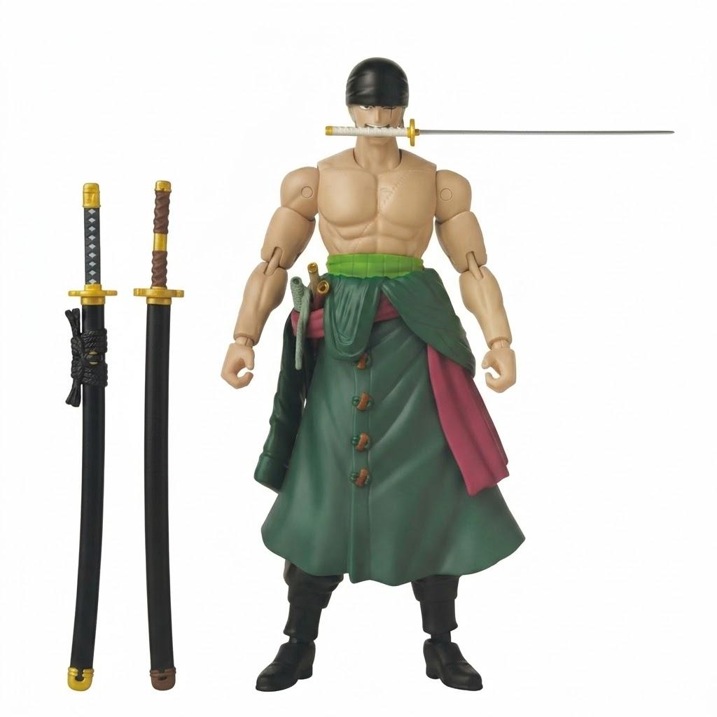 Action Figure Roronoa Zoro di One Piece: L'Eroe leggendario dello Stile delle Tre Spade