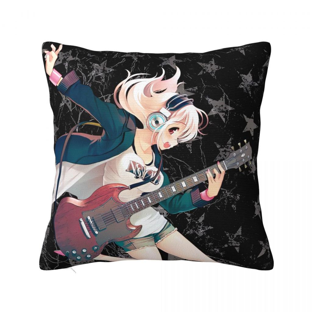 Pillow Cover Japanese Anime Super Sonico Manga Custom Diy Cushion Cover Pillow Case For Chair Sofa Home Decoration Pillowcases