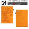 3D Embossing Butterfly Leather Wallet Case for IPad Pro 11 2021 Air4 Air5 AIR1 Air2 Mini6 1 2 3 10.2 10.5 Inch Cards Solt Cover