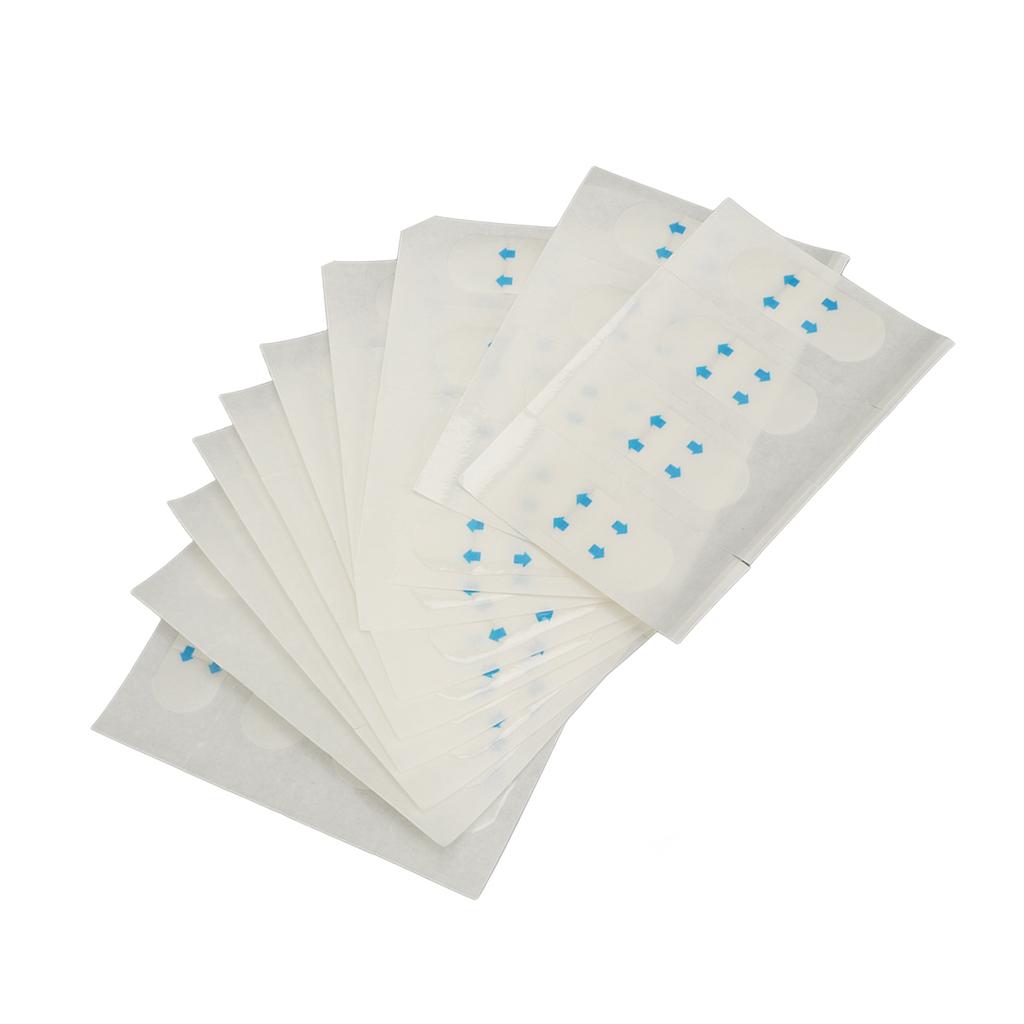 160 stk V-ansiktsklistremerke Komfortabelt Hudvennlig Klart Usynlig Sterk Elastisitet Ansiktsløftetape