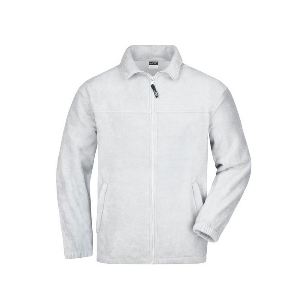 James and Nicholson Mens Full Zip Fleece Jacket
