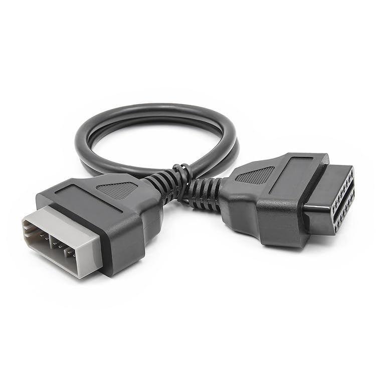 

XSJNFDC OBD2 14-контактный к 16-контактному разъему Автомобильный переходной кабель 1 штука Идеально подходит для старого Nissan кабеля Nissan