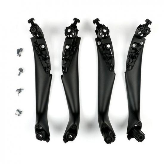 4x Car Interior Left & Right Door Handle ABS Trim Part For BMW 5 Series G30 17+