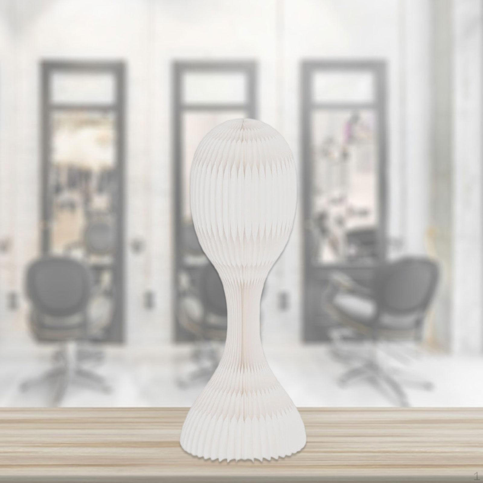 

Подставка для шляп Манекен для волос для салона красоты или магазина Очки Головной убор белый