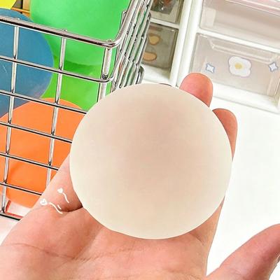 Shapeable Clear Squeeze Ball Anxiety Relief DIY Moldable Stress Ball Slow Rising Stretchy Transparent Ball Sensory Fidget Toy