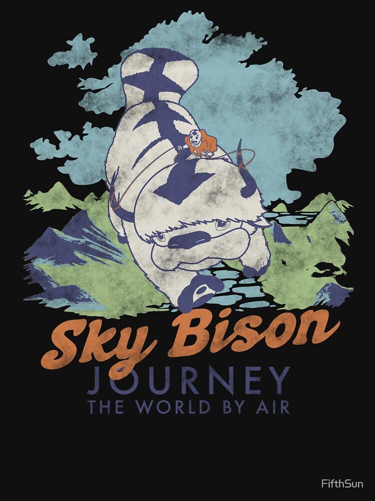 Avatar The Last Airbender Avatar: The Last Airbender Sky Bison Journey The World Classic T-Shirt