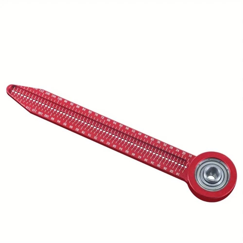 Aluminum Zinc Zinc Alloy 360 Degree Round Marking Gauge Portable Drawing Compass Gauge  Woodworking Projects