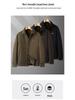 Men's Plus Size 2025 Winter Loose Fit Warm Down Business Casual Coat