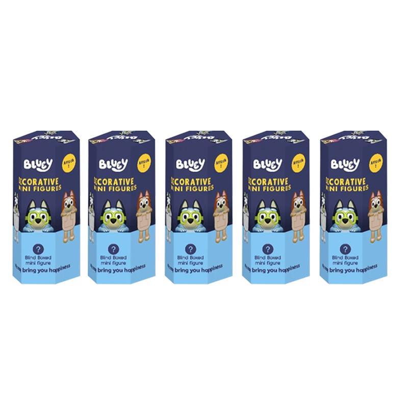 

Гаряча Серія Bluey Коробка Мила Мультяшна Аніме Фігурка Модель Лялька Прикраса Ідеальний Подарунок Дитині на День Народження Різдво