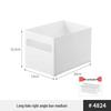 Retractable Japanese-Style Right-Angle Storage Box for Kitchen Sundries and Seasoning Jars