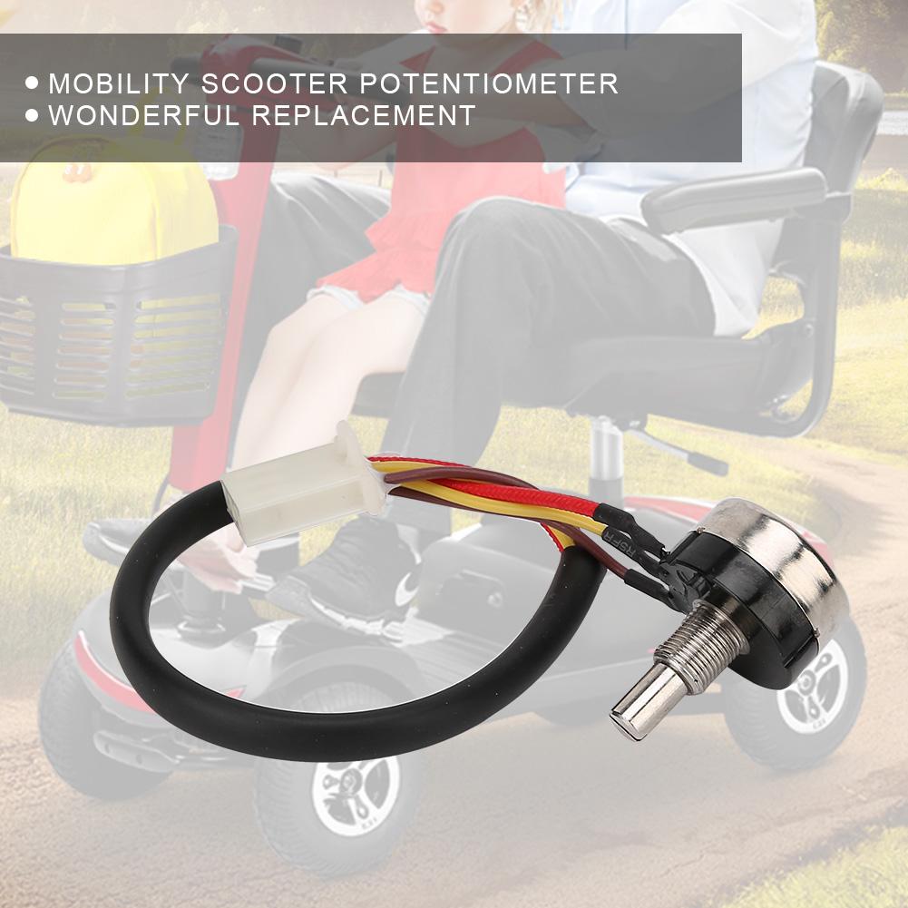 Potenciómetro para scooter de movilidad eléctrica, pieza RV24YN20SB104, 100 k