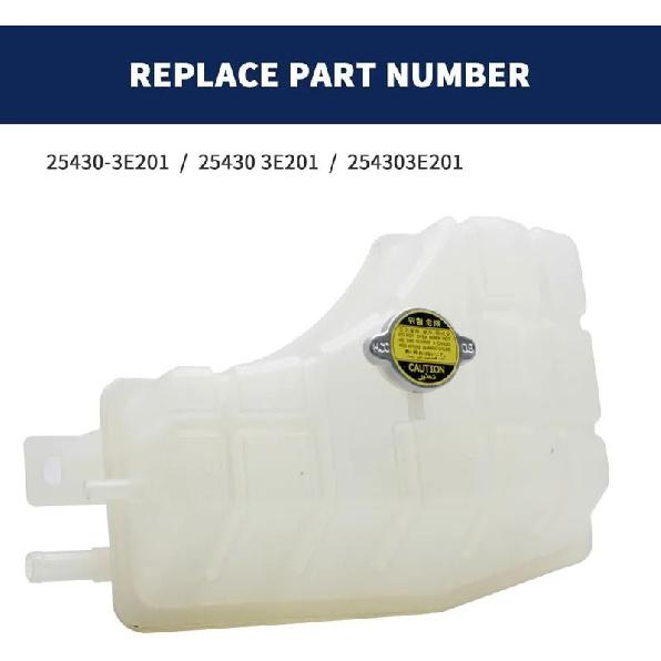 Pour Kia Sorento 2003 2004 2005 2006 Réservoir d'expansion de vase d'expansion du liquide de refroidissement moteur Voiture 25430-3E201 25430-3E200 254303E200