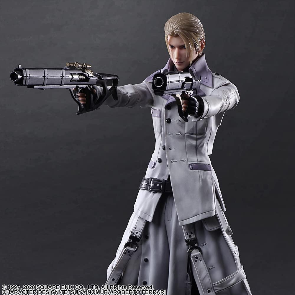 Final Fantasy VII Remake PLAY ARTS Kai Rufus Shinra PVC Painted Movable Figure