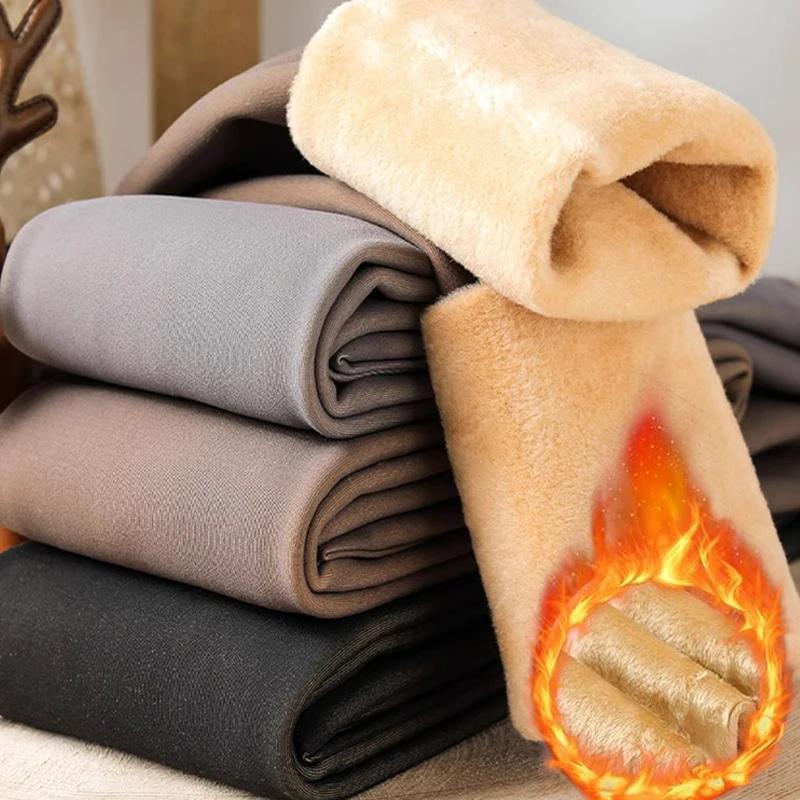 Thermal Stockings Women Fleece Lined Tights Warm Winter High Waist Sexy Translucent Black Pantyhose Thermal Legging Tights Women