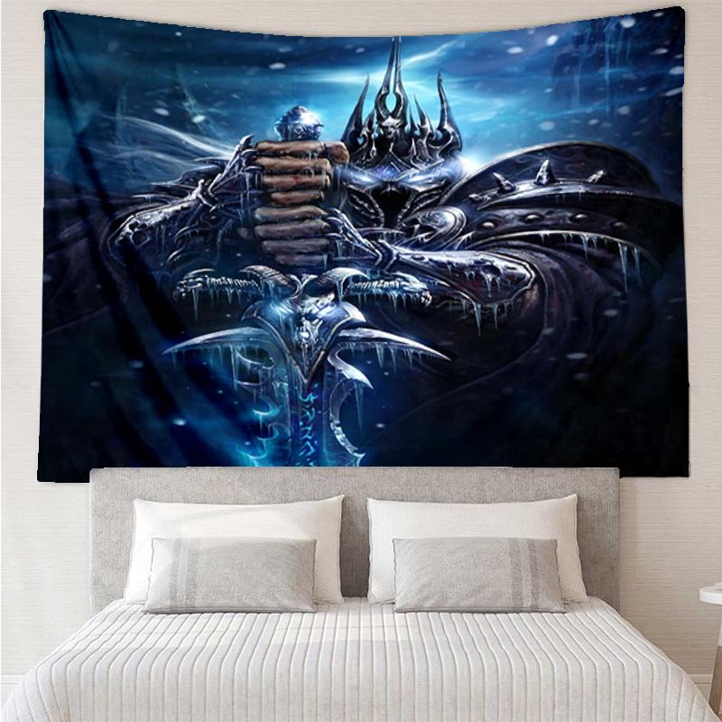 Warcraft game Tapestry Hanging for Bedroom,Livingroom, Playroom,Decor Art Room Wall Tapestry Holiday and Birthday Gifts