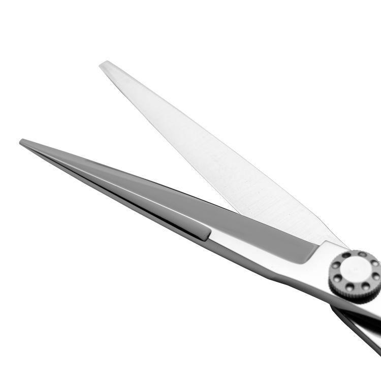 6-Inch 440C Stainless Steel Hairdressing Scissors for Precise Hair Cutting and Bang Trimming