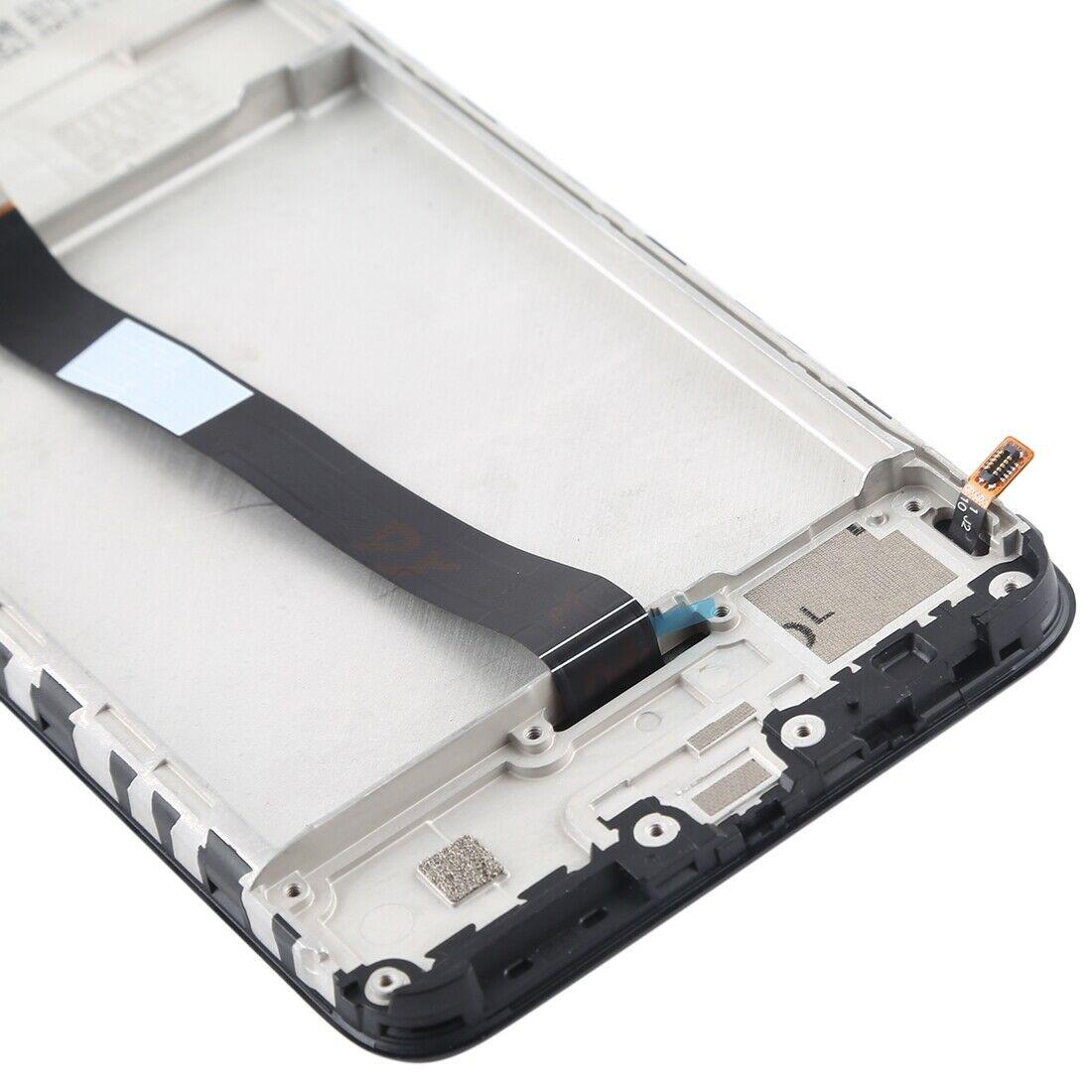 

LCD Screen and Digitizer Assembly+Frame Replacement (without Logo) for Xiaomi Redmi 7A Black