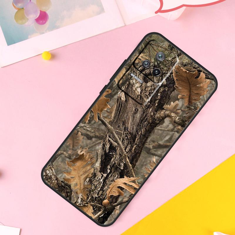 Hunting Camo Case For POCO X6 M6 Pro X3 X5 F3 F5 M5s Xiaomi 14 13 Ultra 12 Lite 11T 12T 13T Pro Cover