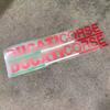 Multicolor Motorcycle Vinyl Reflective Stickers Ducaticorus Logo Body Pedal Side Panels Italian Flag Ducati