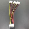 To 3 Port IDE Female Adapter Cable Extention Power Cable 4Pin IDE Power Cable Power Supply Splitter