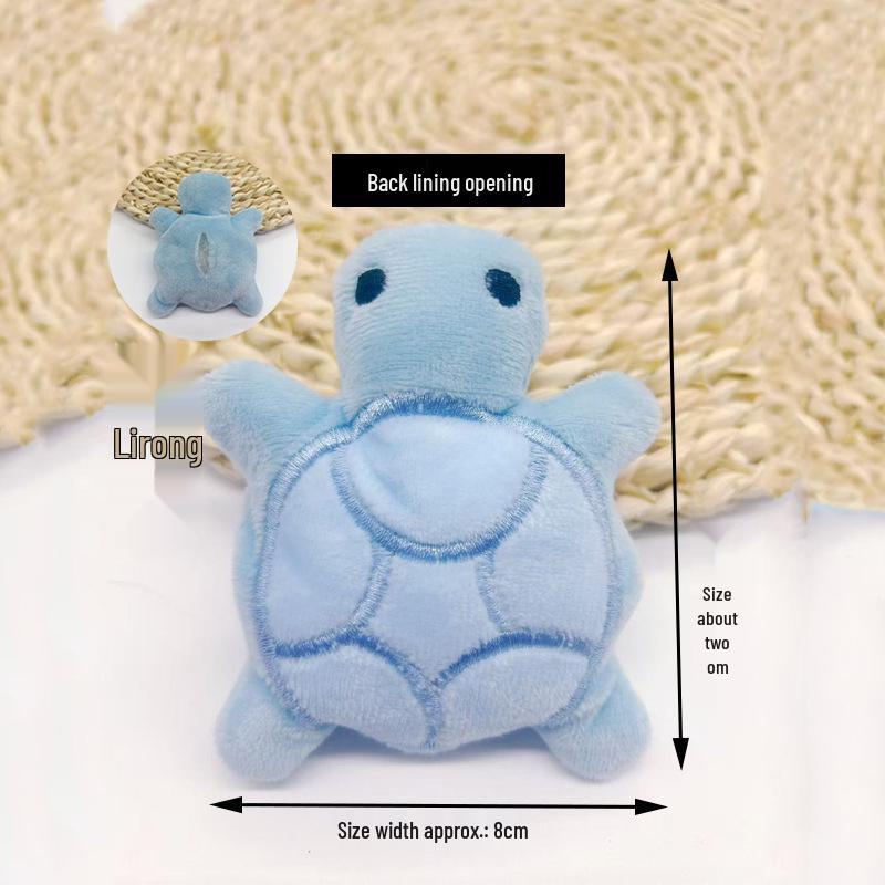 DIY Jewelry & Accessories: Plush Turtle Pendants and Brooches for Shoes, Hats, and Bags.