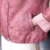 Pink Jacquard Short Jacket for Middle-Aged Women - Chinese Style, Spring/Autumn Wear