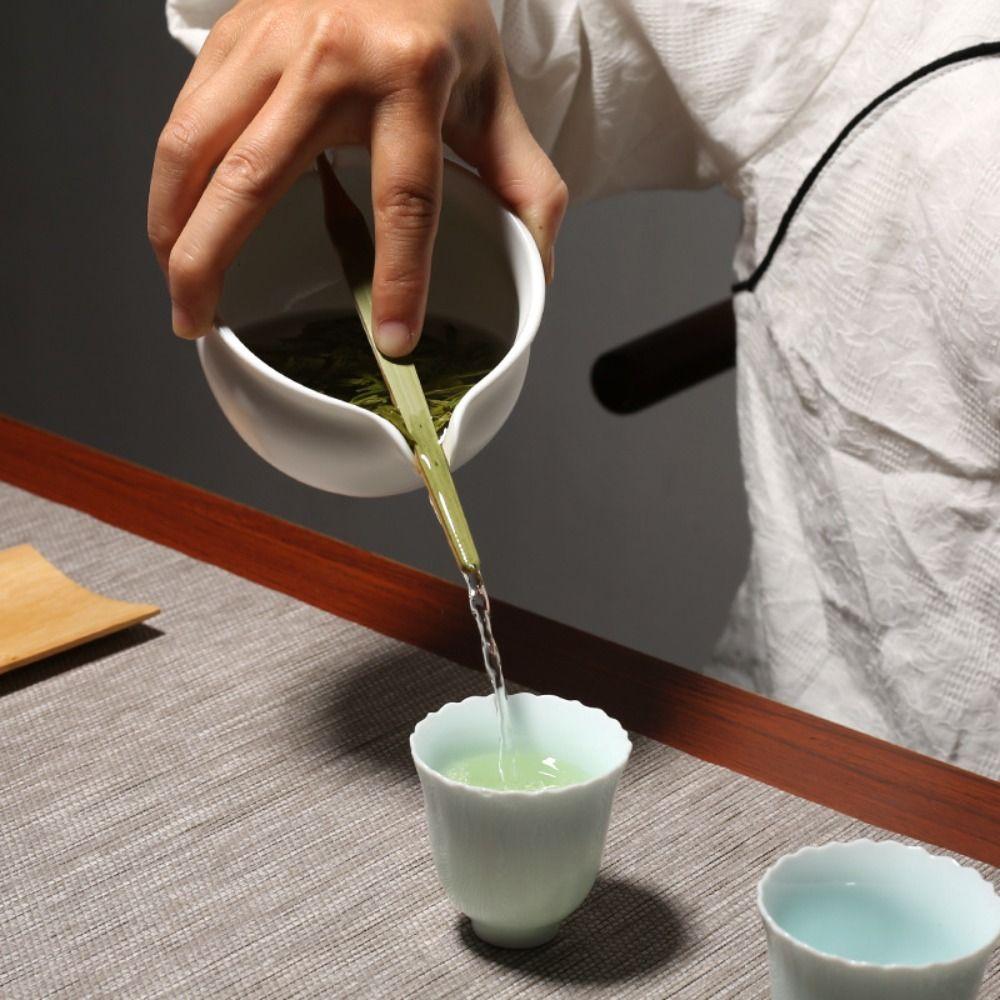 Tea-Making Tools Green Tea Mixing Bowl with Mouthpiece 2-piece Matcha Bowl Set  for Tea Lovers