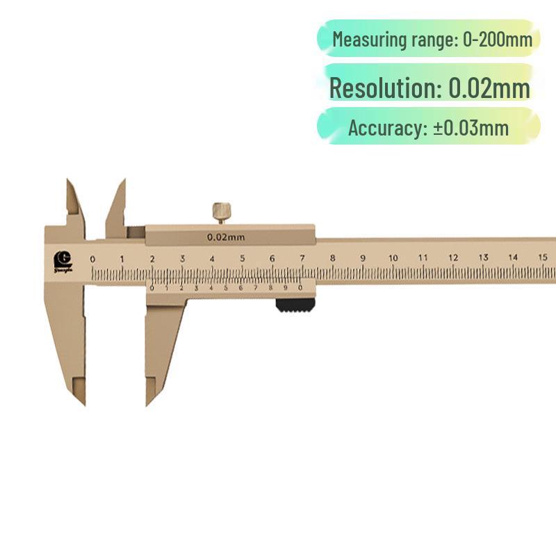 Guilin Guanglu Non-Magnetic Digital Vernier Caliper 0-150mm/200mm with Magnetic Shielding