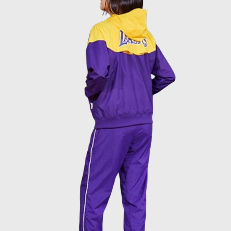 Nike Jachetă X NBA Tineret Los Angeles Lakers Confortabilă Respirabilă Moale Casual Galben Lămâie Jachete Copii 3Z2B7FEKR-LAK