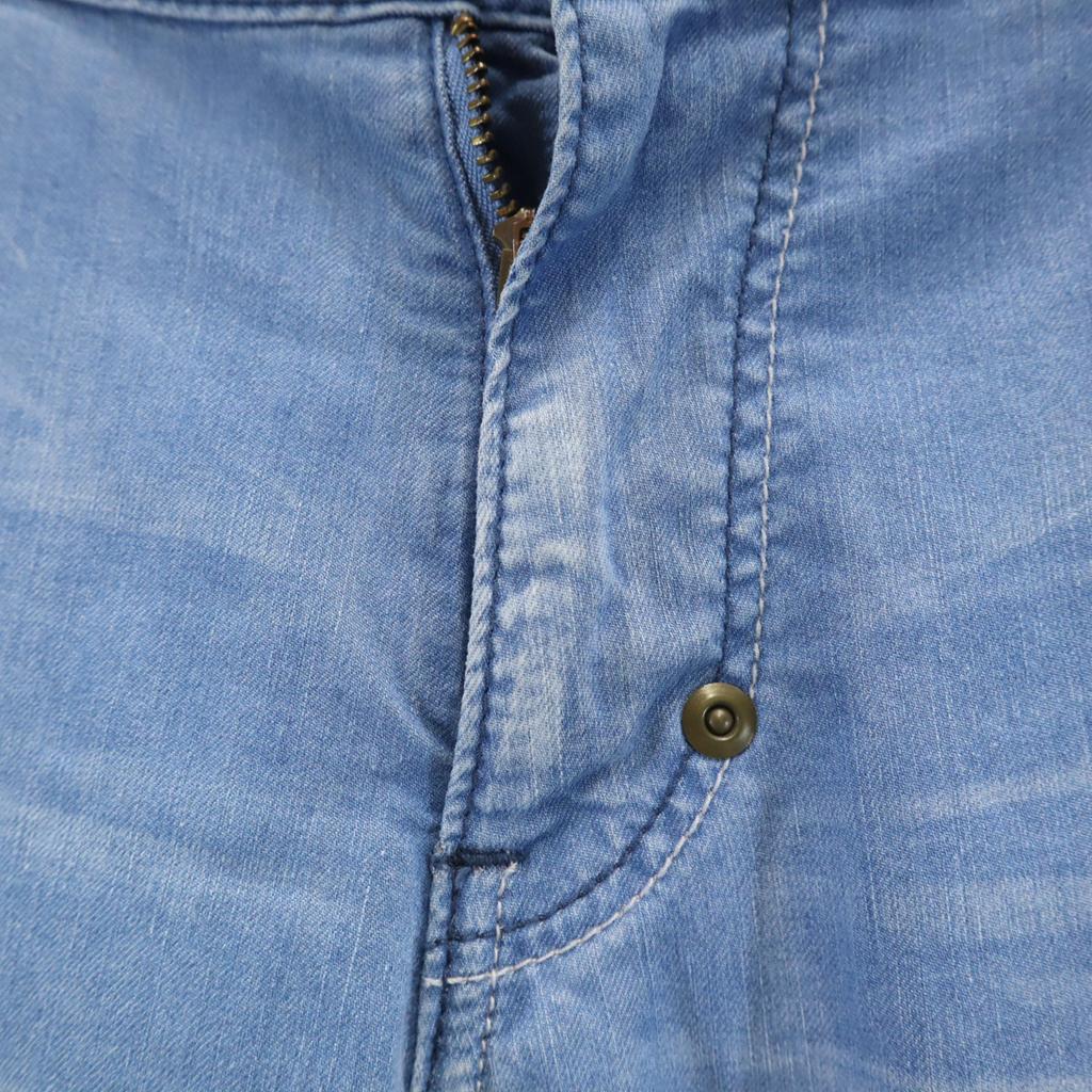 LANVIN en Bleu made in Japan stretch Straight denim pants 36 Women Used
