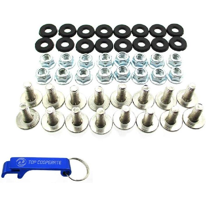

TC-Motor M6 x 16 Plastic Fender Bolt Washer Nut Screw Kit For 50cc 70cc 90cc 110cc 125cc ATV Quad 4 Wheeler