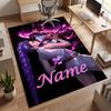 Rumi e Jinu (50) Tappeto da Ufficio Personalizzato con Nome Decorazione Elegante per Soggiorno Camera da Letto Cucina