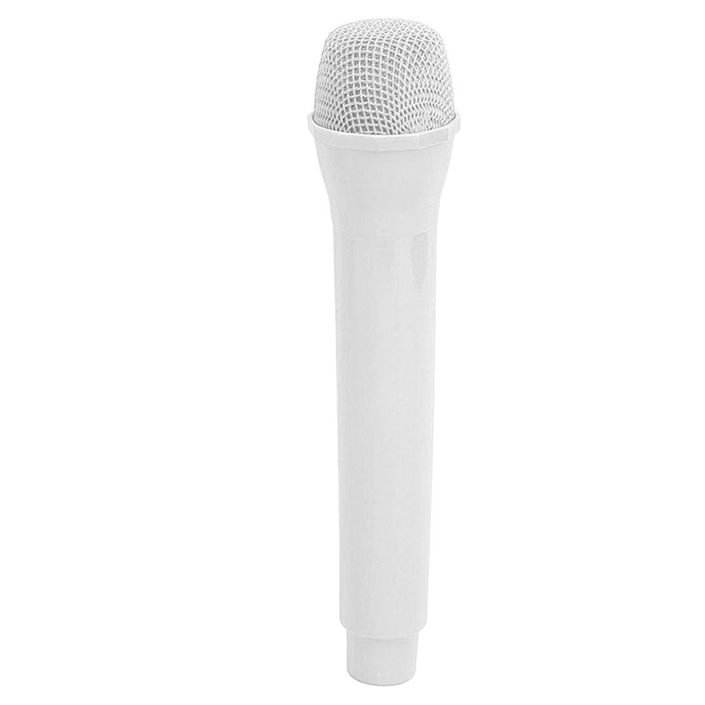 Microphone Toy Portable   Bottom Rlistic ABS Plastic Microphones Props for Performance Interview