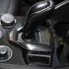 Dry Carbon Fiber Car Gear Shift Panel Frame Trim Cover Replacement For Alfa Romeo Giulia Stelvio 2020 2021 Interior Accessories