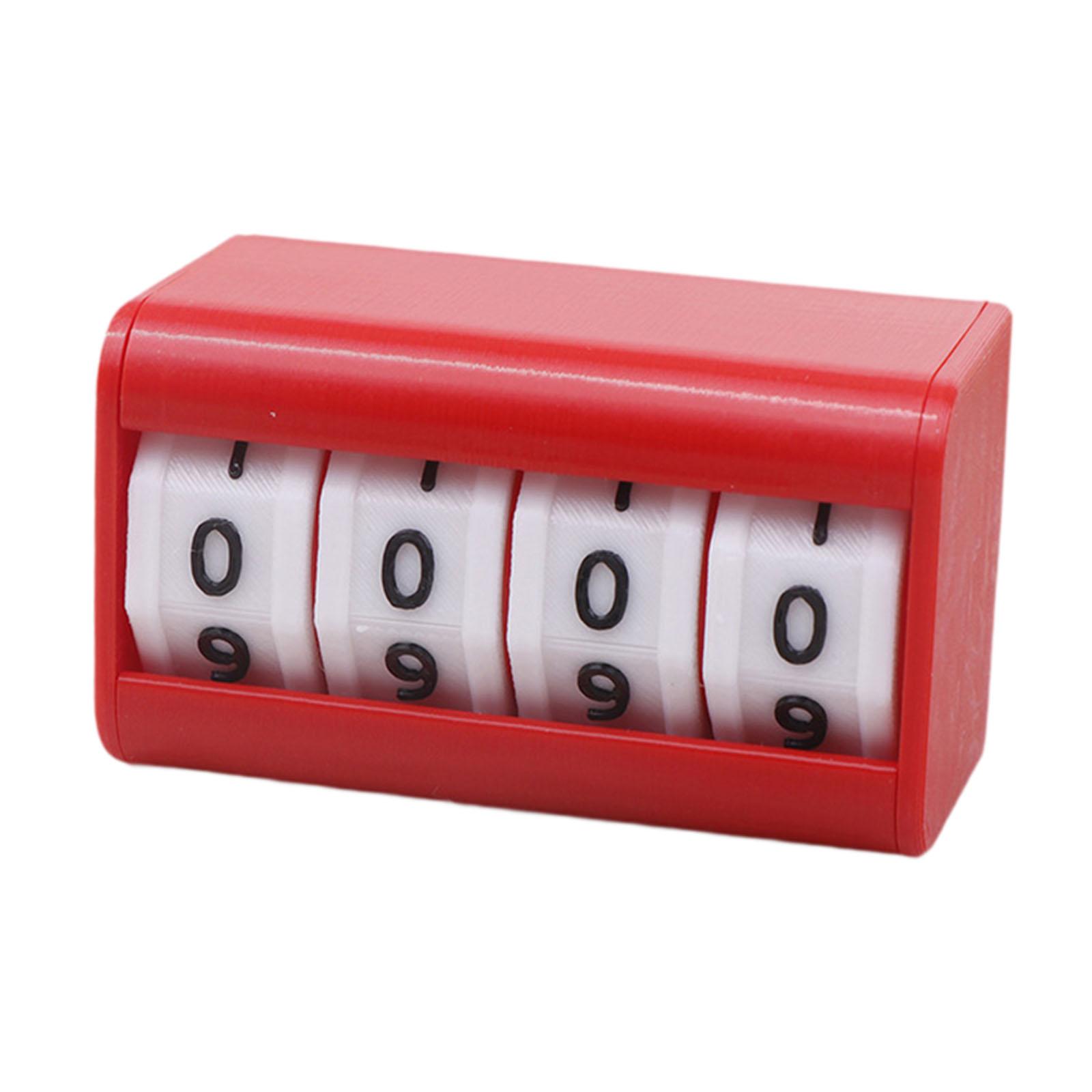 Snooker Scoreboard Mini Score Keeper Sports Counter Portable Basketball Badminton Scorekeeper for Badminton Tennis Sports