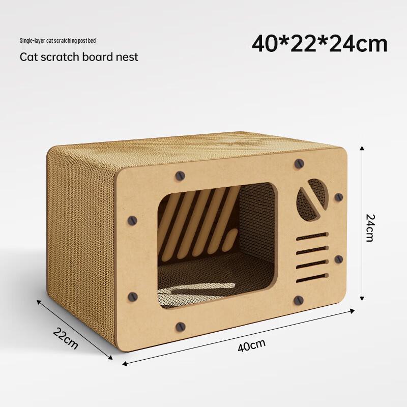 Miao Lisi Double-Layer Cat Scratcher House