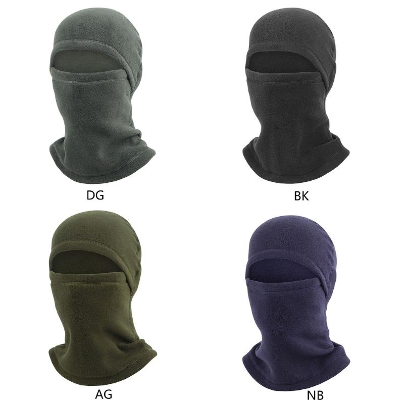 Elastic Windproof Beanies Hat Balaclava Neck Protect Hat for Adult Teens Cycling