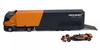 Kyosho BURAGO Actros Cab Trailer McLaren MCL38 Norris Finished Model BUR38401 1/43 Mercedes-Benz & No.4 L.