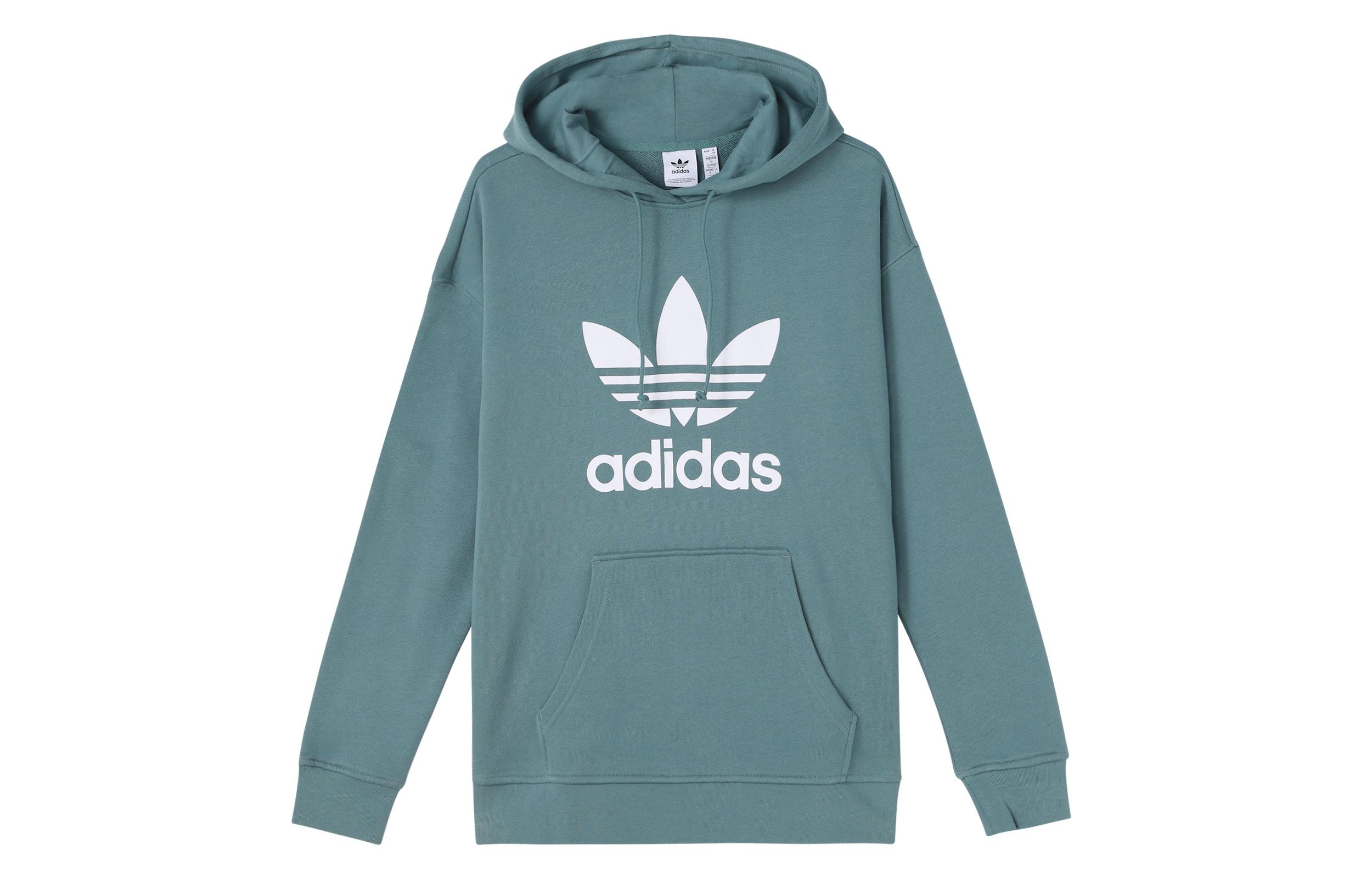 

Adidas Originals Sweatshirts Women s Teal Hooded Moderate Other GN2954 32