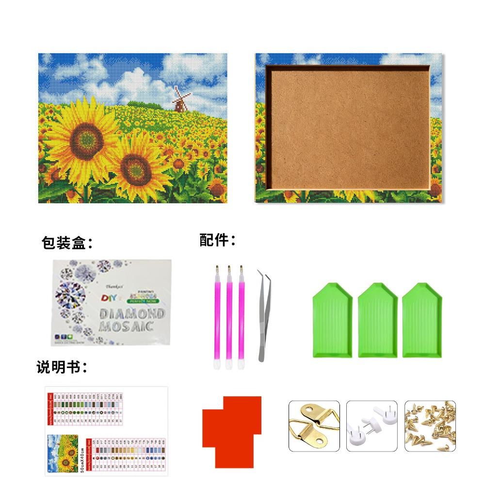 

Алмазна мозаїка Алмазна вишивка хрестиком Ручна робота Матеріали для DIY Алмазна мозаїка з обгорткою Алмазна кладка Вишивка алмазами Розтяжка 30*40cm