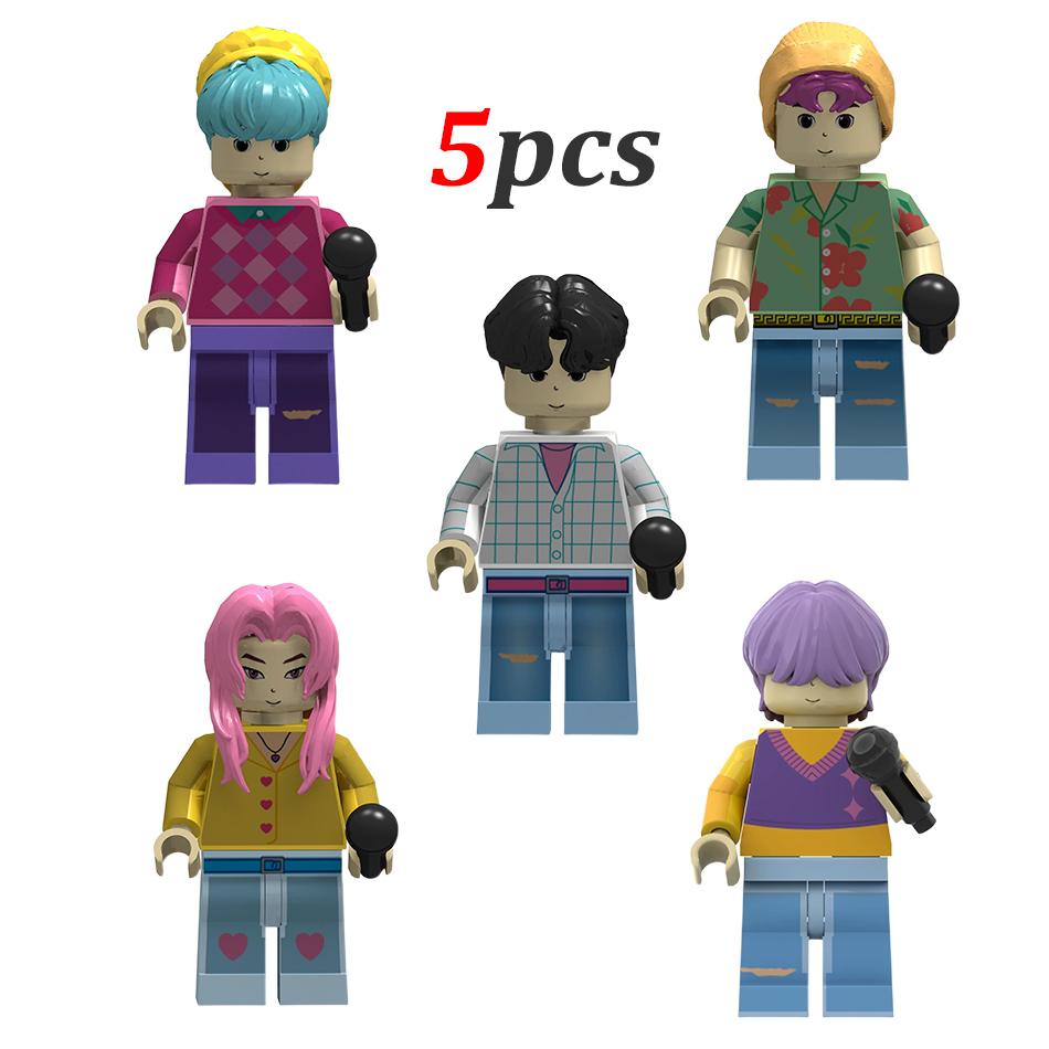 Novo : Blocos de Montar Esquadrão de Caçadores, Mini Figuras Fofas Articuláveis, Brinquedo Educacional para Crianças, Presente de Natal